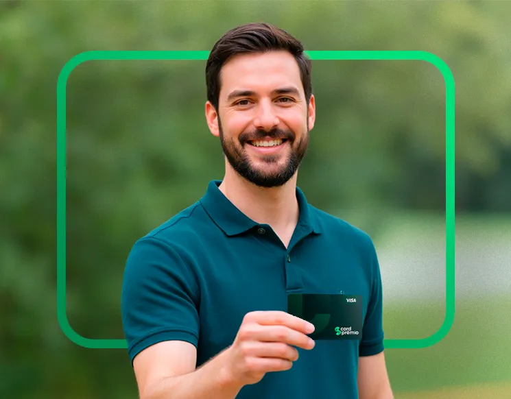 Homem Com Cartão Card Prêmio Homem Com Cartão Card Prêmio